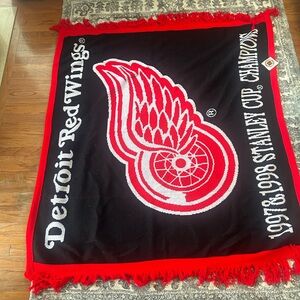 Detroit Red Wings Stanley Cup Champions Blanket